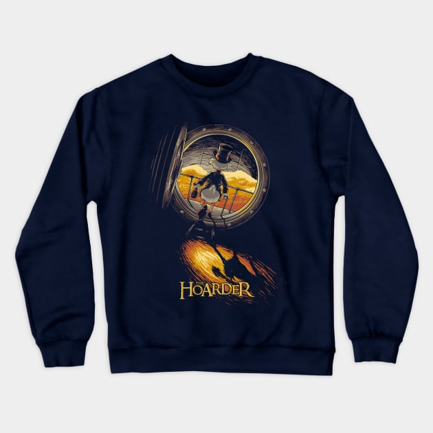 The Hoarder Crewneck Sweatshirt by djkopet